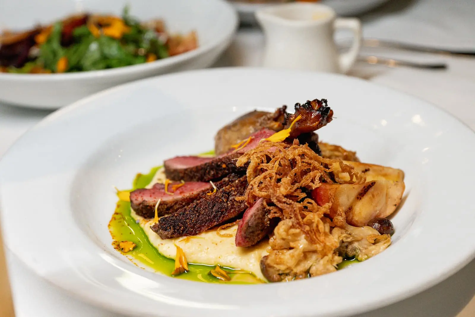 Seared Duck Breast & Confit