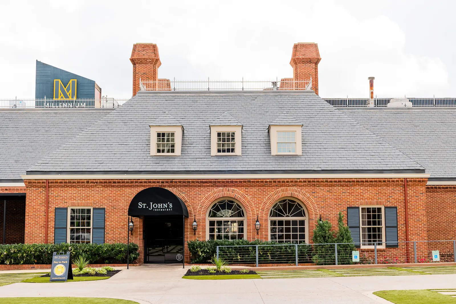 St. John's Restaurant exterior in downtown Chattanooga