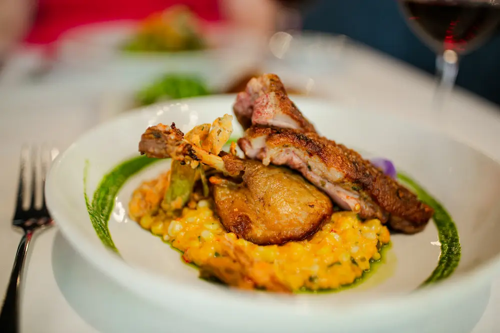 Seared Duck Breast & Confit
