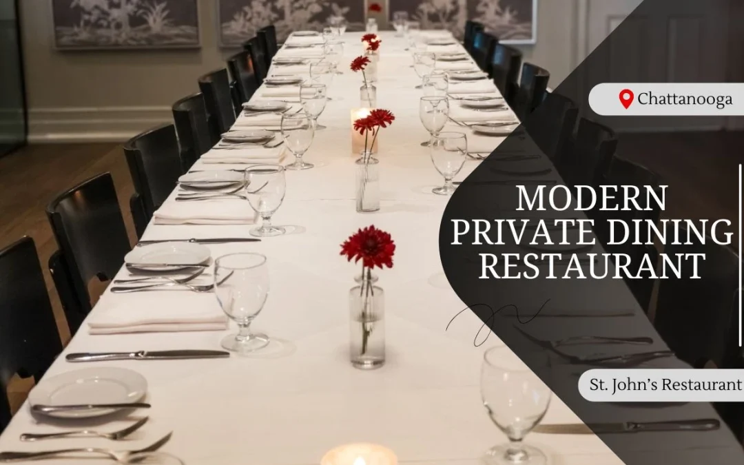 Modern Private Dining restaurant