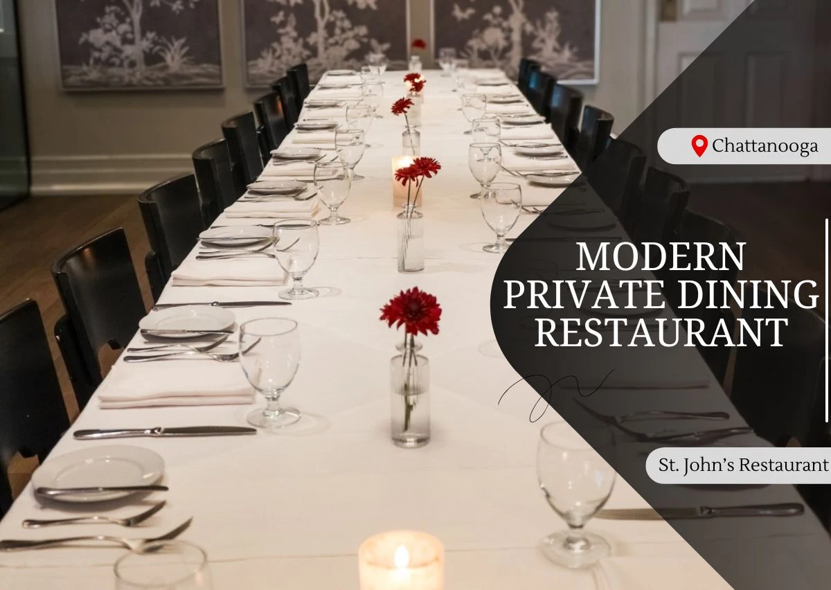 Modern Private Dining restaurant