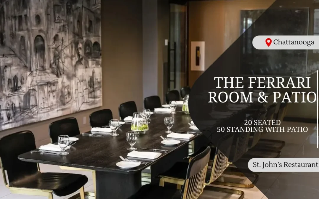 The Ferrari Room & Patio: Perfect for Indoor-Outdoor Private Events