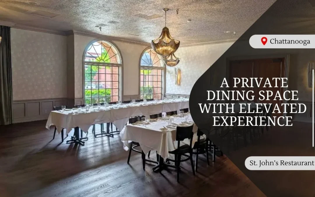 A Private Dining Space with elevated experience