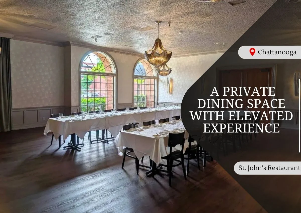 A Private Dining Space with elevated experience