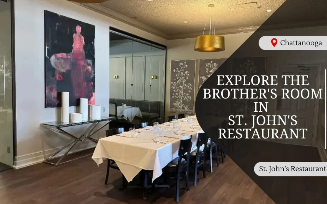Exploring The Brother’s Room with AV Setup at St. John’s Restaurant